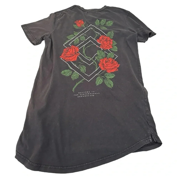 Men’s/boys Subterranean Dream Scape Lightweight Cotton Short Sleeved Tee - Picture 3 of 6